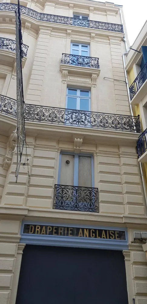 Ravalement de façade d'un immeuble